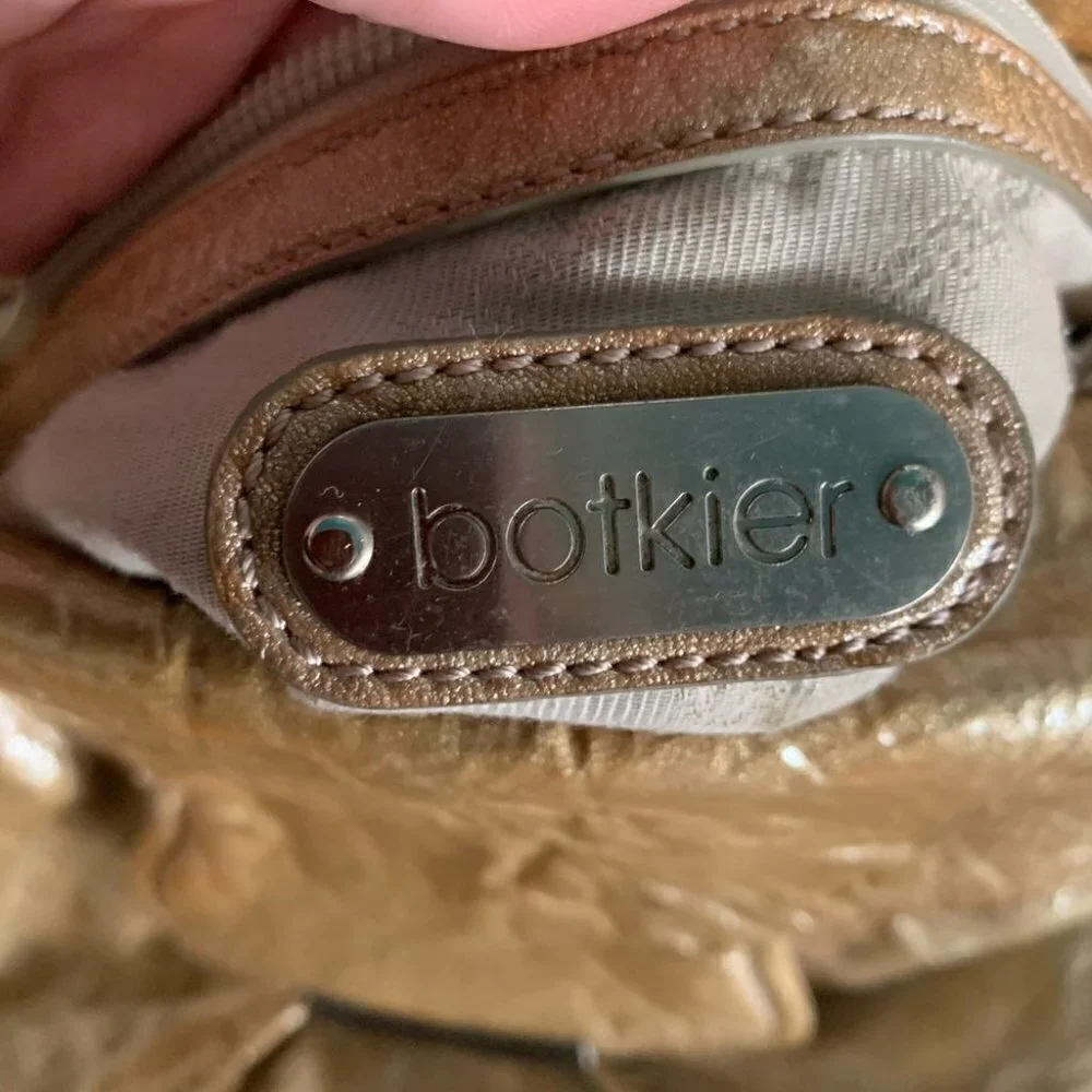 Botkier Gold Medium Size Hobo Bag Coin Purse